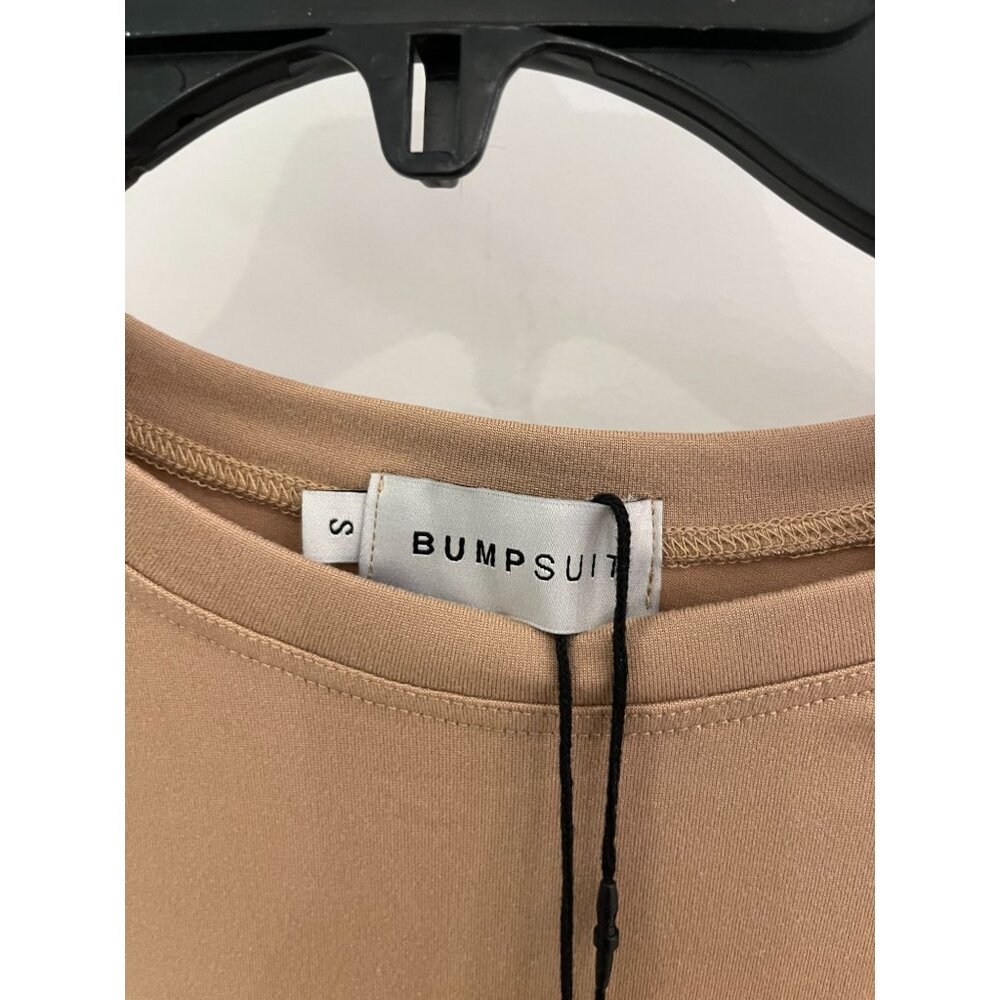 NWT Bumpsuit Oat Tan Cloud Set Crop Top Lounge Pants SMALL S Maternity - Picture 5 of 11